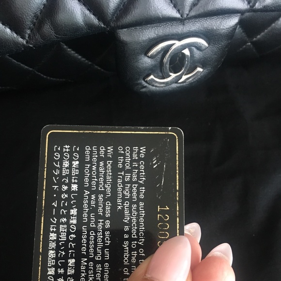 🖤CHANEL Classic Medium 🖤 black lamb leather ⭐️ - Picture 6 of 8